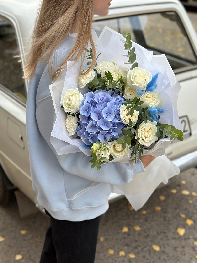 картинка Букет Blue sky