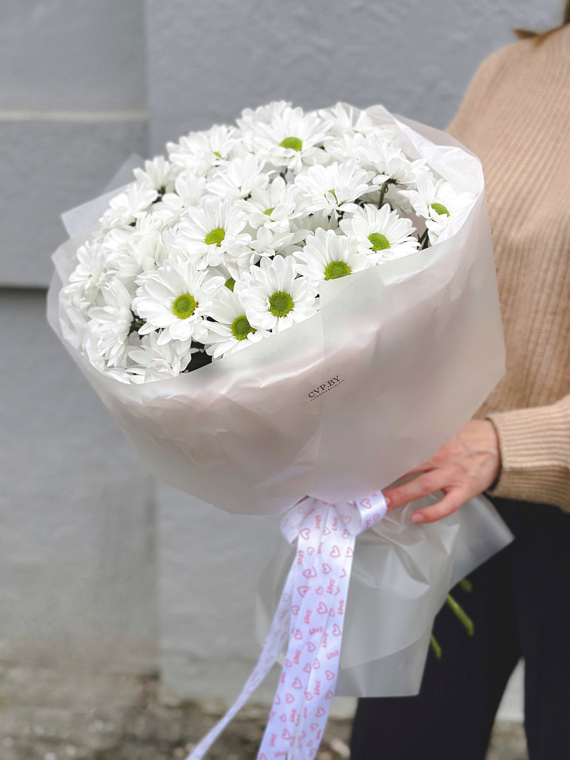 картинка Букет белых ромашек